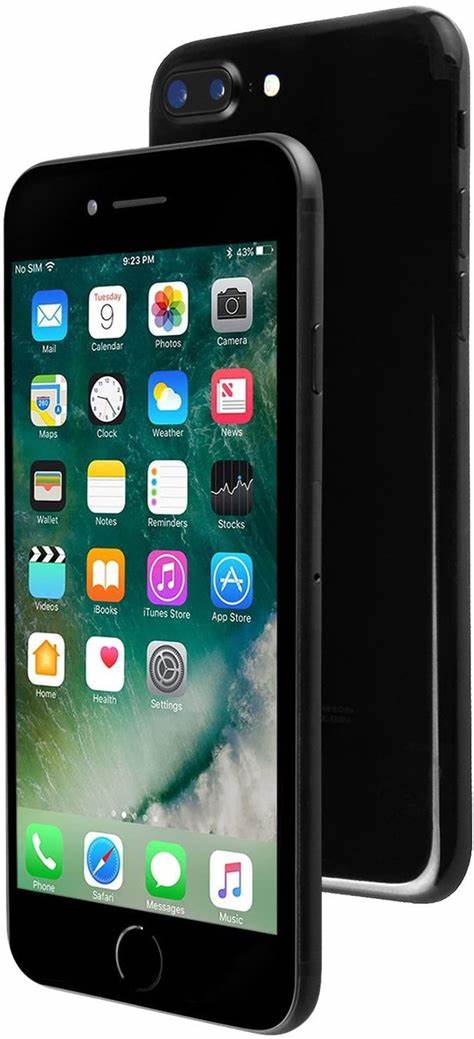 Apple iPhone 7 Plus - A1784 - Smartphone - 4G LTE Advanced - 32 GB - GSM - 5.5" - 1920 x 1080 pixels (401 ppi) - Retina HD - 12 MP (7 MP front camera) - Black